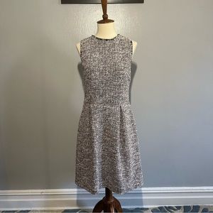 Ann Taylor LOFT Knit Tweed Sleeveless Dress